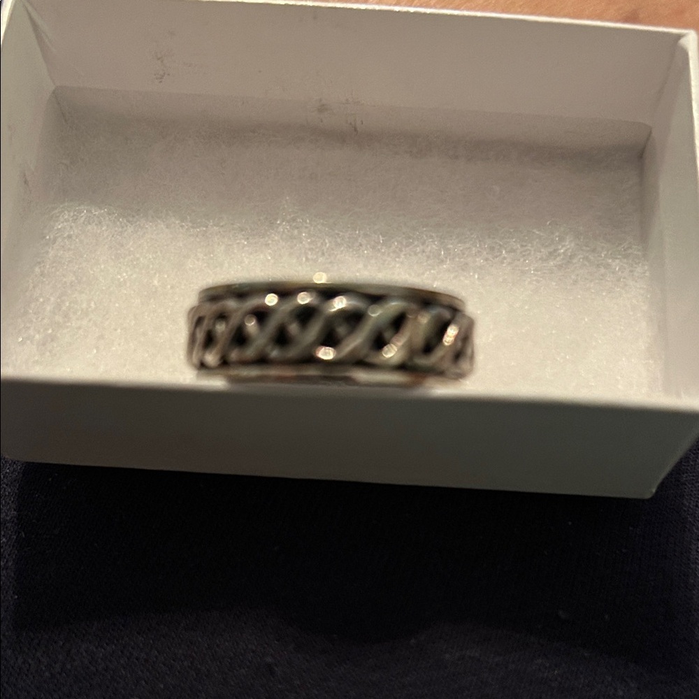 Silver Men's Ring